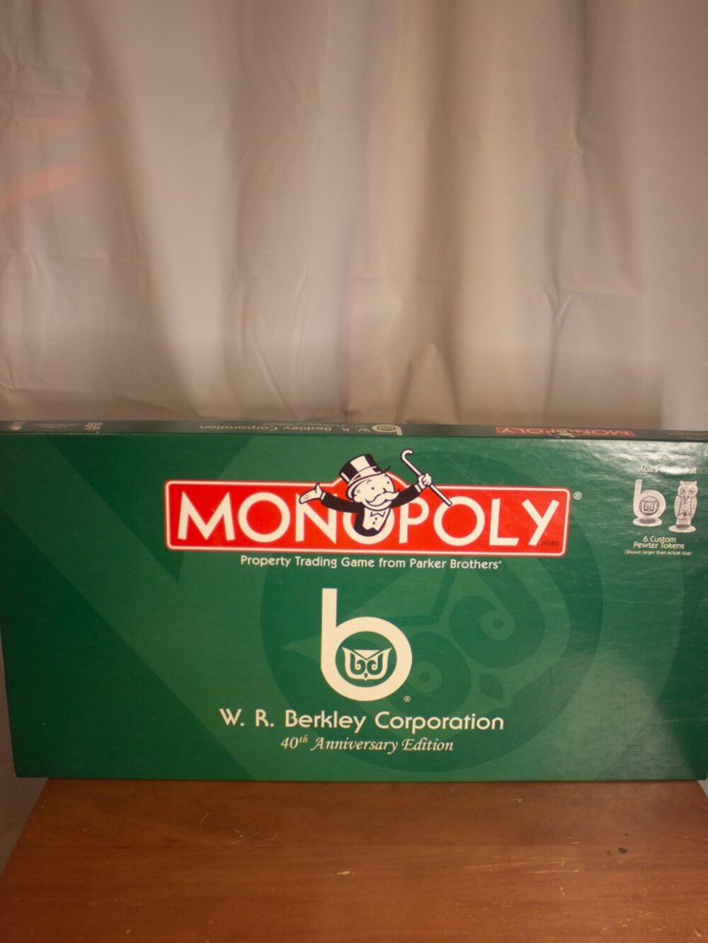 Monopoly W.R. Berkley Anniversary Edition – Complete Set